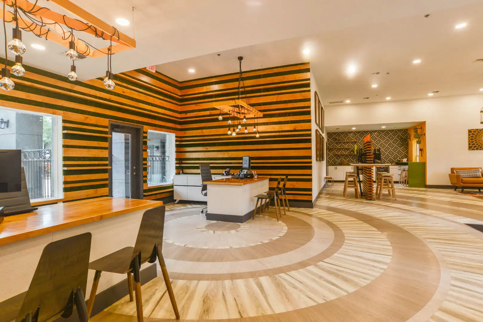 Radius at the Domain in Austin, TX lobby